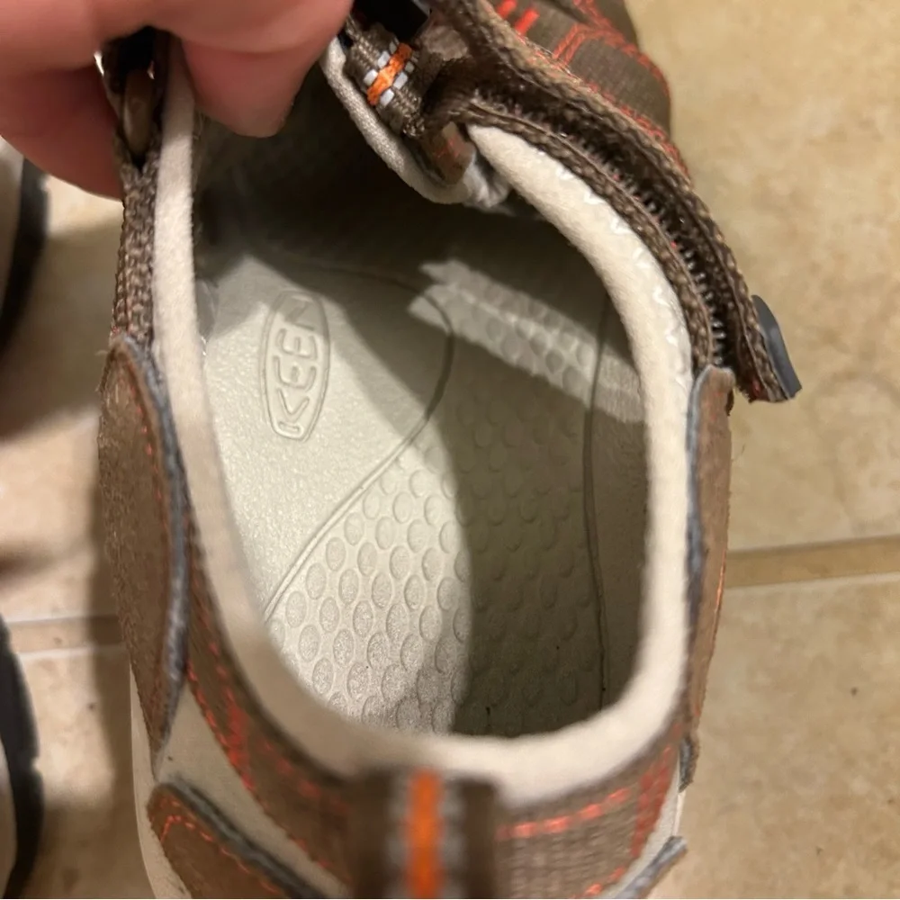 Keen Kids Outdoor Adventure Sandals - Brown and Orange